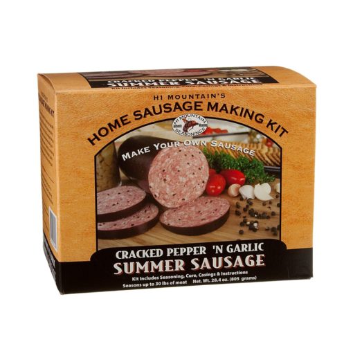 Hi Mountain Cracked Pepper 'N Garlic Summer Sausage Making Kit