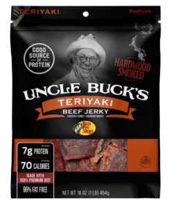 Bass Pro Shops Uncle Buck's Teriyaki Beef Jerky - 16 oz