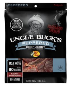 Bass Pro Shops Uncle Buck's Peppered Beef Jerky - 16 oz