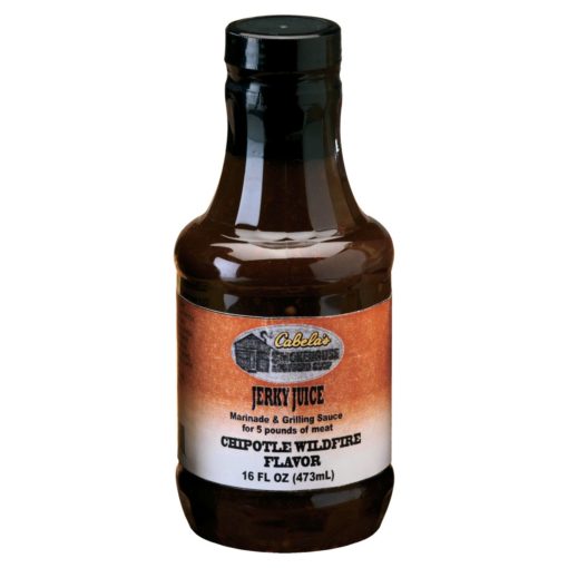 Cabela's Smokehouse Chipotle Wildfire Jerky Juice Marinade and Grilling Sauce